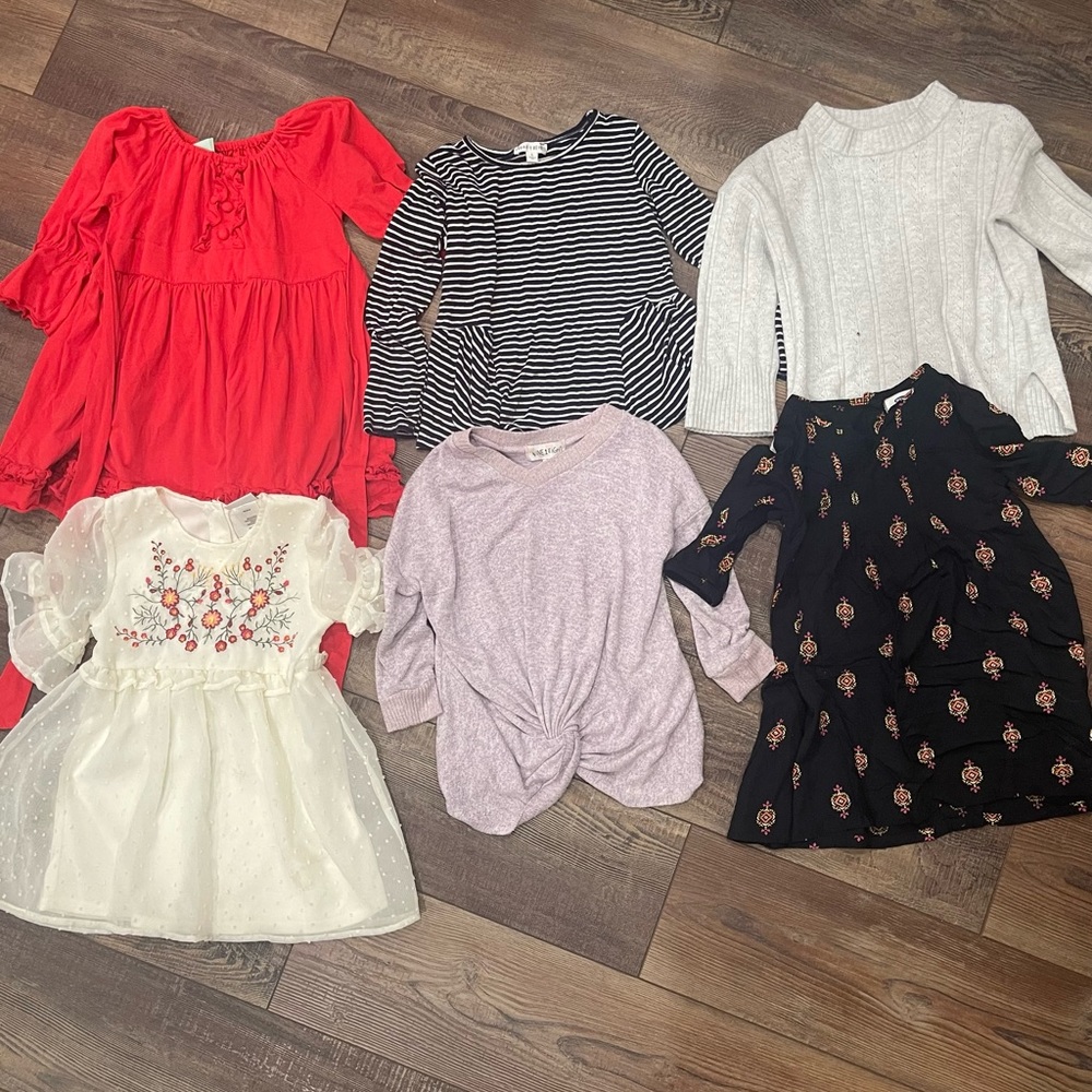 Girls size 6 clothing lot